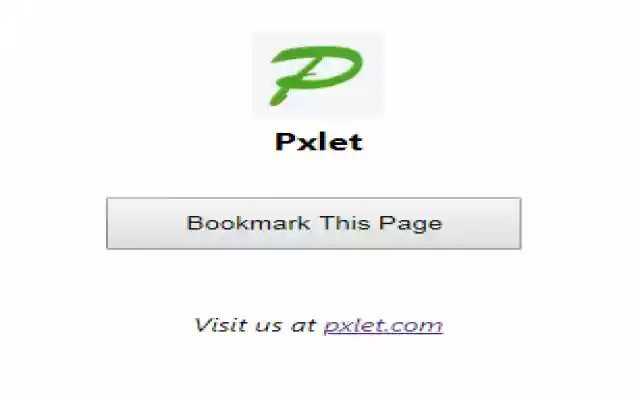 Pxlet Bookmarklet from Chrome web store to be run with OffiDocs Chromium online Pxlet Bookmarklet from Chrome web store to be run with OffiDocs Chromium online