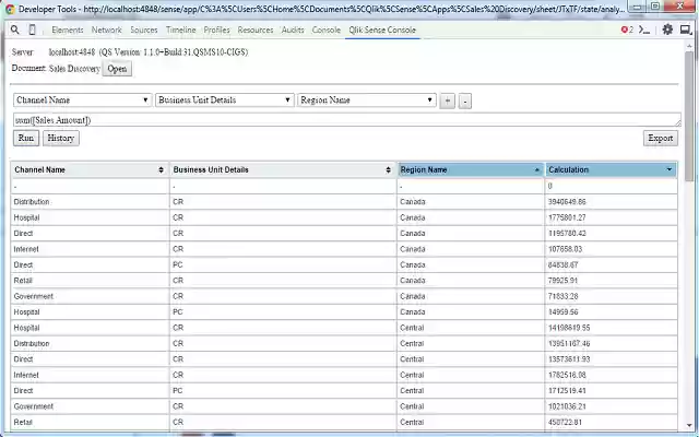 Qlik Sense Console from Chrome web store to be run with OffiDocs Chromium online Qlik Sense Console from Chrome web store to be run with OffiDocs Chromium online