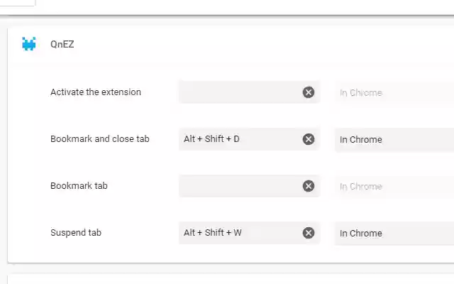 QnEZ from Chrome web store to be run with OffiDocs Chromium online QnEZ from Chrome web store to be run with OffiDocs Chromium online
