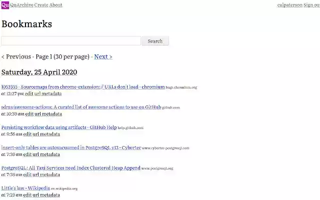 Quarchive from Chrome web store to be run with OffiDocs Chromium online Quarchive from Chrome web store to be run with OffiDocs Chromium online