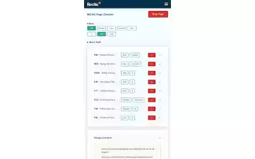 Recite Me WCAG Page Checker from Chrome web store to be run with OffiDocs Chromium online Recite Me WCAG Page Checker from Chrome web store to be run with OffiDocs Chromium online