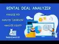 Rental Deal Analyzer from Chrome web store to be run with OffiDocs Chromium online Rental Deal Analyzer from Chrome web store to be run with OffiDocs Chromium online