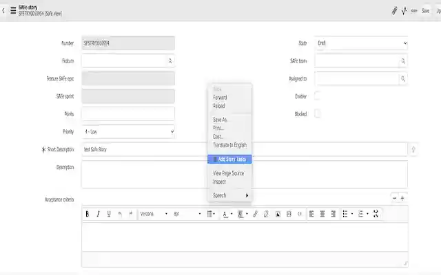 SafeStoryTasks from Chrome web store to be run with OffiDocs Chromium online SafeStoryTasks from Chrome web store to be run with OffiDocs Chromium online