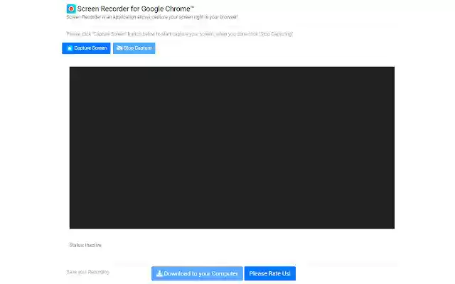 Screen Recorder for Google Chrome™ from Chrome web store to be run with OffiDocs Chromium online Screen Recorder for Google Chrome™ from Chrome web store to be run with OffiDocs Chromium online