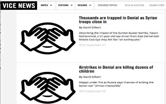See no Aleppo from Chrome web store to be run with OffiDocs Chromium online See no Aleppo from Chrome web store to be run with OffiDocs Chromium online