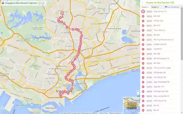 Singapore Bus Routes Explorer from Chrome web store to be run with OffiDocs Chromium online Singapore Bus Routes Explorer from Chrome web store to be run with OffiDocs Chromium online
