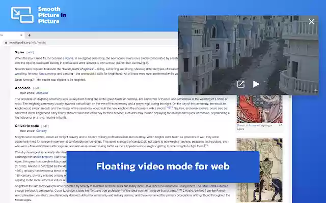 Smooth Picture in picture from Chrome web store to be run with OffiDocs Chromium online Smooth Picture in picture from Chrome web store to be run with OffiDocs Chromium online