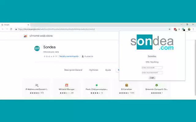Sondea from Chrome web store to be run with OffiDocs Chromium online Sondea from Chrome web store to be run with OffiDocs Chromium online