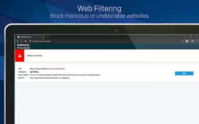Sophos Chrome Security from Chrome web store to be run with OffiDocs Chromium online Sophos Chrome Security from Chrome web store to be run with OffiDocs Chromium online