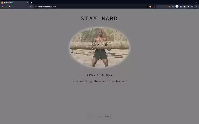 Stay Hard from Chrome web store to be run with OffiDocs Chromium online Stay Hard from Chrome web store to be run with OffiDocs Chromium online