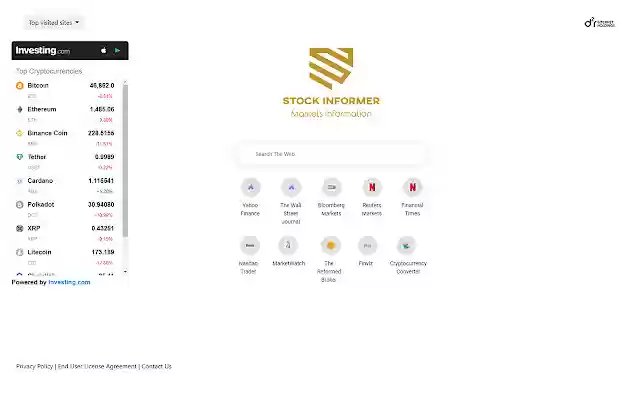 Stock Informer from Chrome web store to be run with OffiDocs Chromium online Stock Informer from Chrome web store to be run with OffiDocs Chromium online