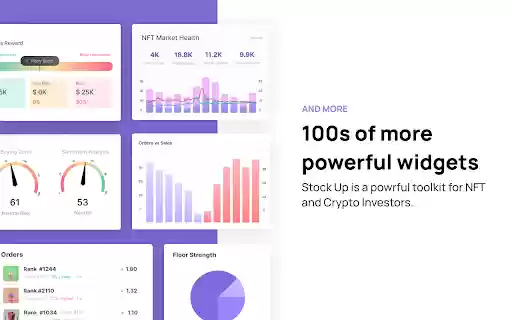 Stock Up: DeFi, NFT and Web3 Extension from Chrome web store to be run with OffiDocs Chromium online Stock Up: DeFi, NFT and Web3 Extension from Chrome web store to be run with OffiDocs Chromium online