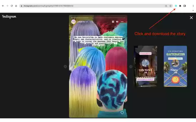 Story Saver from Chrome web store to be run with OffiDocs Chromium online Story Saver from Chrome web store to be run with OffiDocs Chromium online