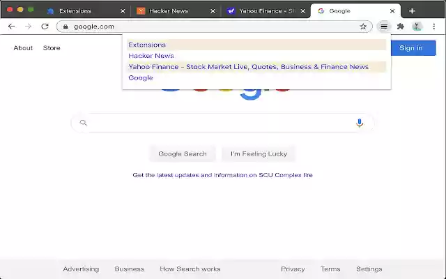 Tab Menu from Chrome web store to be run with OffiDocs Chromium online Tab Menu from Chrome web store to be run with OffiDocs Chromium online