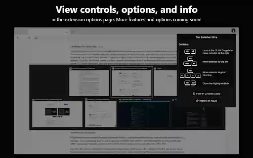 Tab Switcher Ultra from Chrome web store to be run with OffiDocs Chromium online Tab Switcher Ultra from Chrome web store to be run with OffiDocs Chromium online