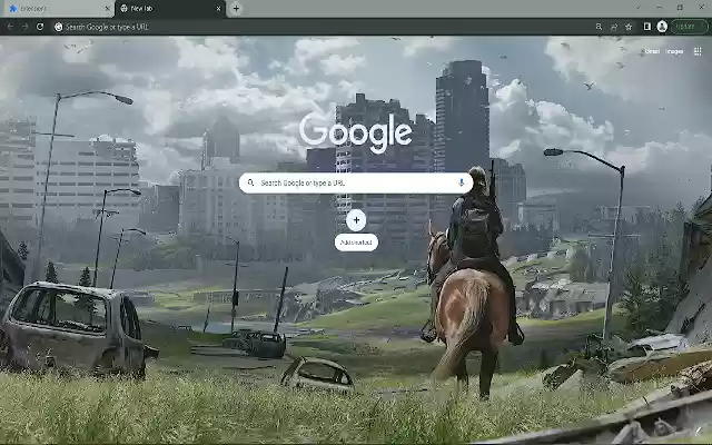 The Last of Us Part 2 Browser Theme from Chrome web store to be run with OffiDocs Chromium online The Last of Us Part 2 Browser Theme from Chrome web store to be run with OffiDocs Chromium online