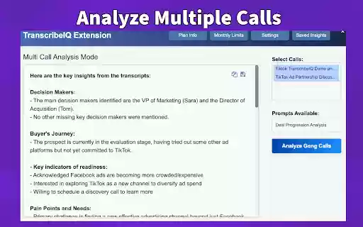 TranscribeIQ AI Insights for Transcripts from Chrome web store to be run with OffiDocs Chromium online TranscribeIQ AI Insights for Transcripts from Chrome web store to be run with OffiDocs Chromium online