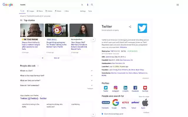 Tweet to Fart from Chrome web store to be run with OffiDocs Chromium online Tweet to Fart from Chrome web store to be run with OffiDocs Chromium online