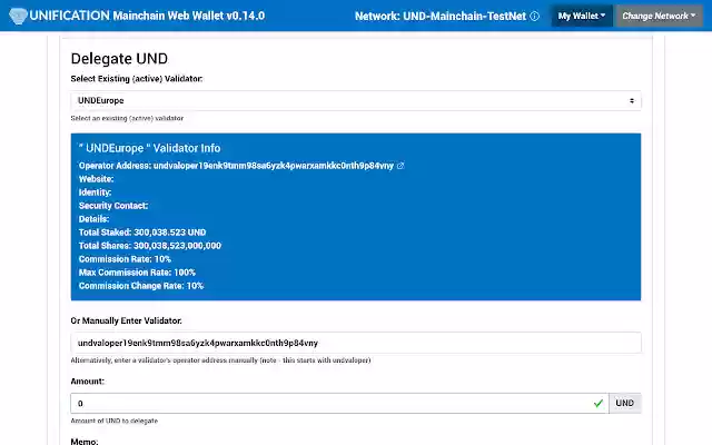 Unification Web Wallet from Chrome web store to be run with OffiDocs Chromium online Unification Web Wallet from Chrome web store to be run with OffiDocs Chromium online