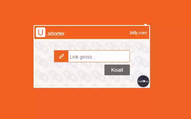 U.shorter Url Kısaltıcı from Chrome web store to be run with OffiDocs Chromium online U.shorter Url Kısaltıcı from Chrome web store to be run with OffiDocs Chromium online