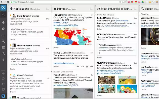 uTweetdeck from Chrome web store to be run with OffiDocs Chromium online uTweetdeck from Chrome web store to be run with OffiDocs Chromium online