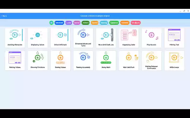 VEXcode 123 from Chrome web store to be run with OffiDocs Chromium online VEXcode 123 from Chrome web store to be run with OffiDocs Chromium online