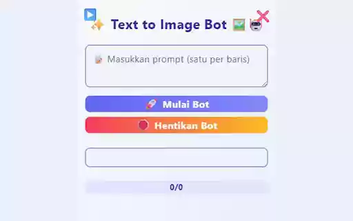 Vheer Text to Image Bot from Chrome web store to be run with OffiDocs Chromium online Vheer Text to Image Bot from Chrome web store to be run with OffiDocs Chromium online