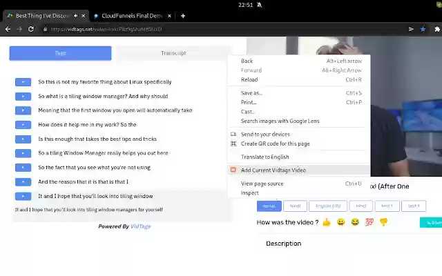 Video Import App from Chrome web store to be run with OffiDocs Chromium online Video Import App from Chrome web store to be run with OffiDocs Chromium online