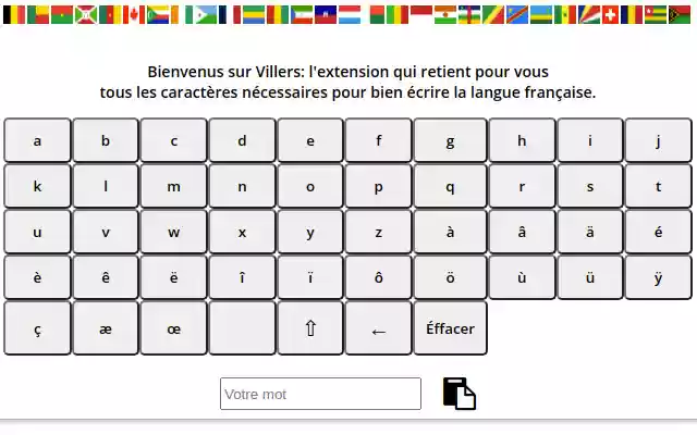 Villers from Chrome web store to be run with OffiDocs Chromium online Villers from Chrome web store to be run with OffiDocs Chromium online