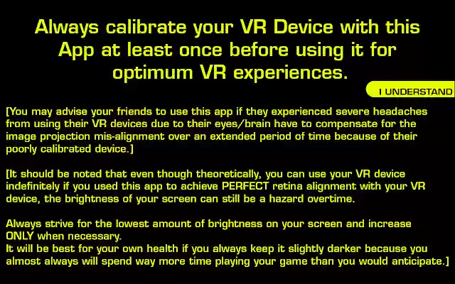 VR Device Calibration Tool from Chrome web store to be run with OffiDocs Chromium online VR Device Calibration Tool from Chrome web store to be run with OffiDocs Chromium online