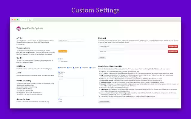 WaniKanify 2.0 from Chrome web store to be run with OffiDocs Chromium online WaniKanify 2.0 from Chrome web store to be run with OffiDocs Chromium online