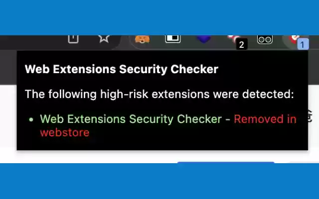 Web Extensions Security Checker from Chrome web store to be run with OffiDocs Chromium online Web Extensions Security Checker from Chrome web store to be run with OffiDocs Chromium online