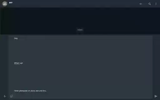 WhatsApp Web Messagebox Resizer from Chrome web store to be run with OffiDocs Chromium online WhatsApp Web Messagebox Resizer from Chrome web store to be run with OffiDocs Chromium online
