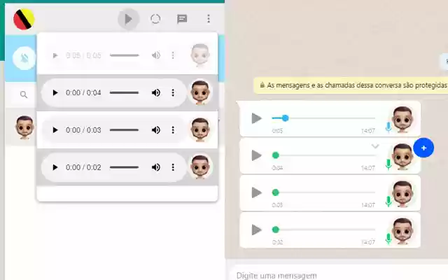 WhatsAudios from Chrome web store to be run with OffiDocs Chromium online WhatsAudios from Chrome web store to be run with OffiDocs Chromium online