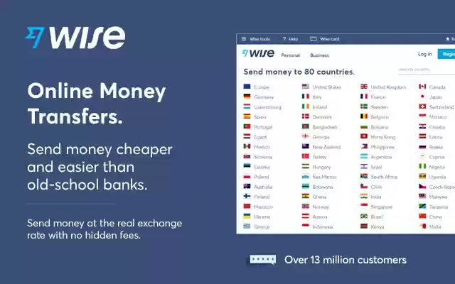 Wise Send Money from Chrome web store to be run with OffiDocs Chromium online Wise Send Money from Chrome web store to be run with OffiDocs Chromium online