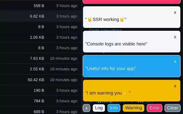 Woody Console free logging from Chrome web store to be run with OffiDocs Chromium online Woody Console free logging from Chrome web store to be run with OffiDocs Chromium online