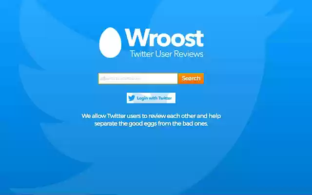 Wroost: Twitter User Reviews from Chrome web store to be run with OffiDocs Chromium online Wroost: Twitter User Reviews from Chrome web store to be run with OffiDocs Chromium online