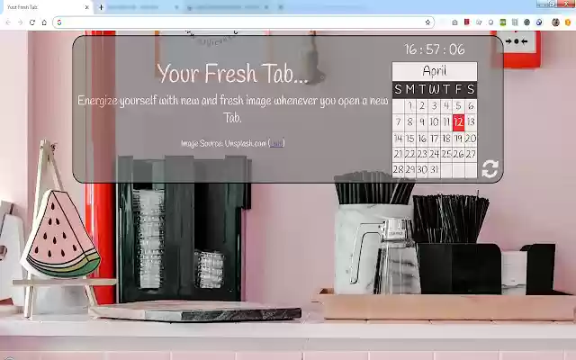 Your Fresh Tab from Chrome web store to be run with OffiDocs Chromium online Your Fresh Tab from Chrome web store to be run with OffiDocs Chromium online