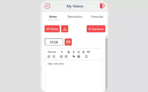 ZippyNotes Take notes on YouTube videos from Chrome web store to be run with OffiDocs Chromium online ZippyNotes Take notes on YouTube videos from Chrome web store to be run with OffiDocs Chromium online